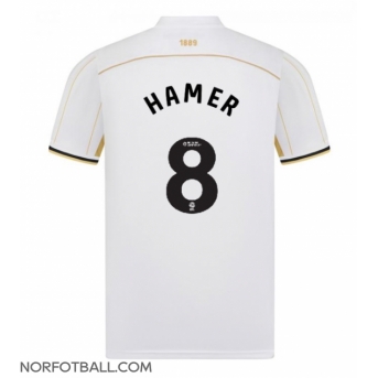 Billige Fotballdrakt Sheffield United Gustavo Hamer #8 Replika Bortedrakt 2025-26 Kortermet